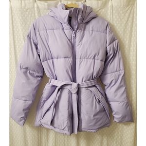 Abercrombie belted puffer Jacket